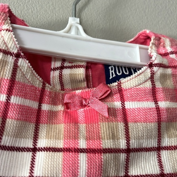 Roots Pink Plaid Kids Dress - Picture 2 of 4